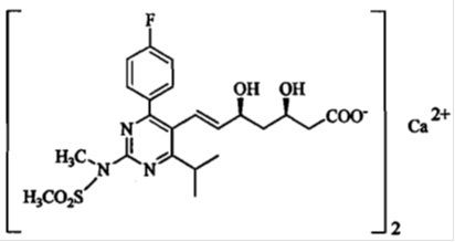 spl-rosuvastatin-structure