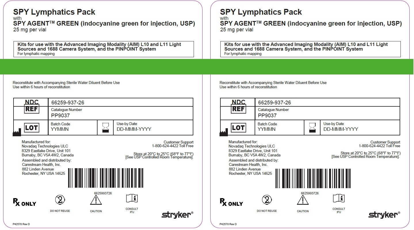 SPY Lymphatics Pack Label (Side)