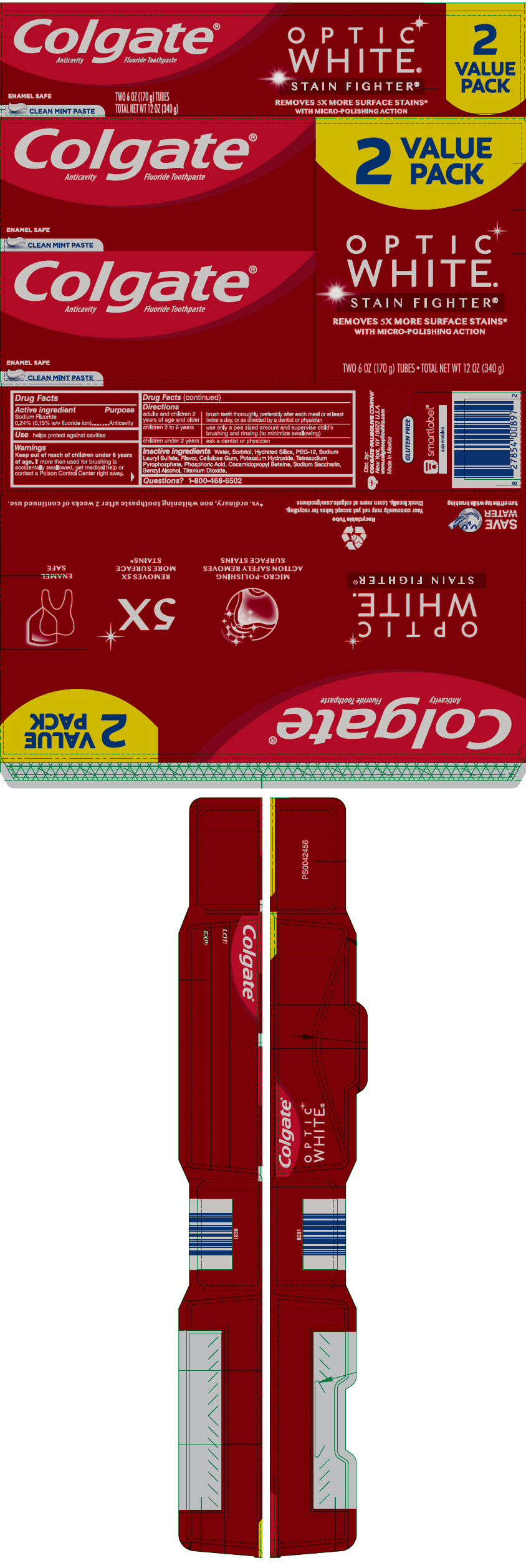 PRINCIPAL DISPLAY PANEL - Two 170 g Tube Carton