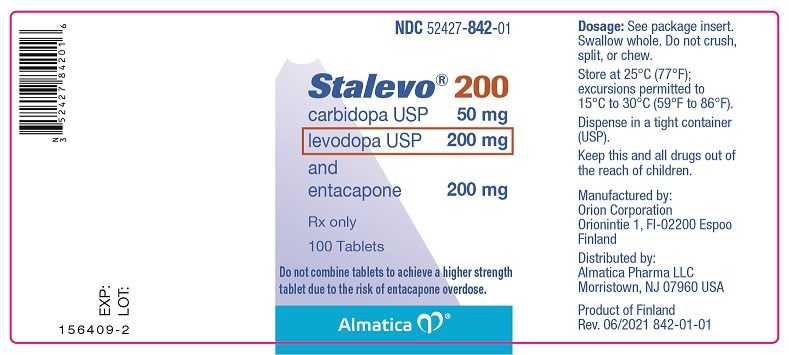 200 mg - 100 Tablet Bottle Label