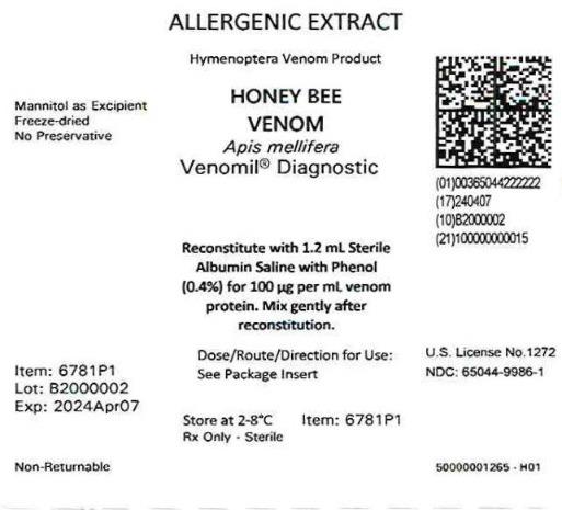 Honey Bee Venomil Single Vial Image
