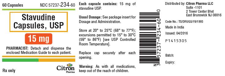PACKAGE LABEL-PRINCIPAL DISPLAY PANEL - 15 mg (60 Capsule Bottle)