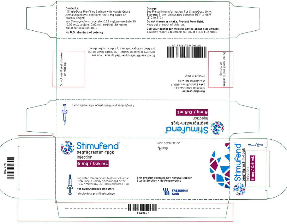 PACKAGE LABEL – PRINCIPAL DISPLAY – STIMUFEND –One 0.6 mL Single-Dose Prefilled Syringe CARTON PANEL
