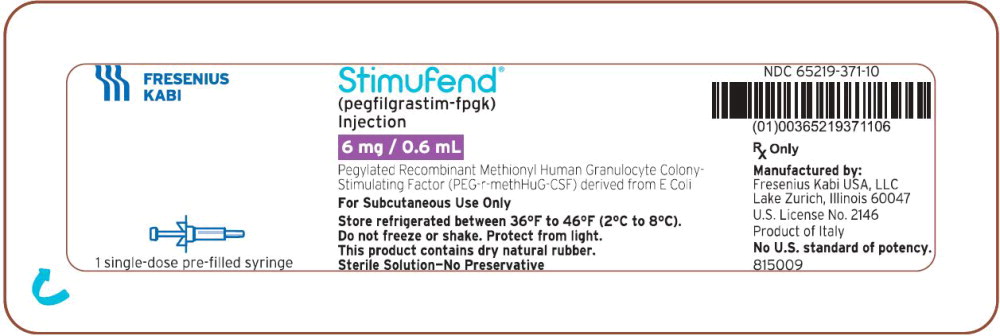 PACKAGE LABEL – PRINCIPAL DISPLAY – STIMUFEND – 0.6 mL Single-Dose Prefilled Syringe BLISTER PACK LABEL
