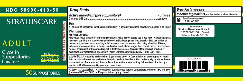 Principal Display Panel - 50 Suppository Jar Label