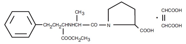structural formula enalapril