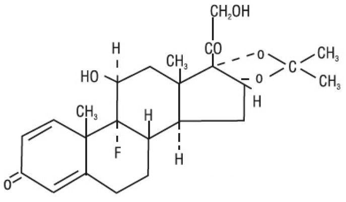 structure-triamcinolone