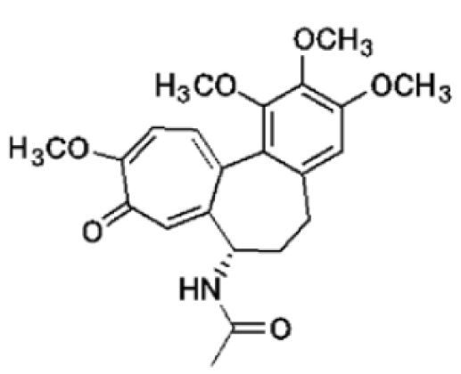 Colchicine Structural Formula