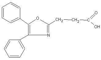 CalifPharm Oxaprozin structure
