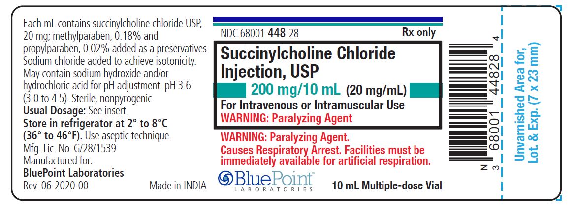 Succinylcholine CHl 200 mg/10 mL