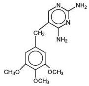 Trimethoprim Structural Formula