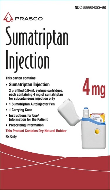 Sumatriptan Injection 4 mg kit carton