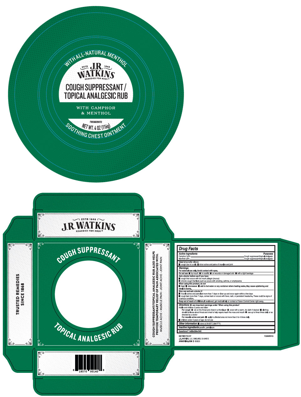 PRINCIPAL DISPLAY PANEL - 116 g Jar Box