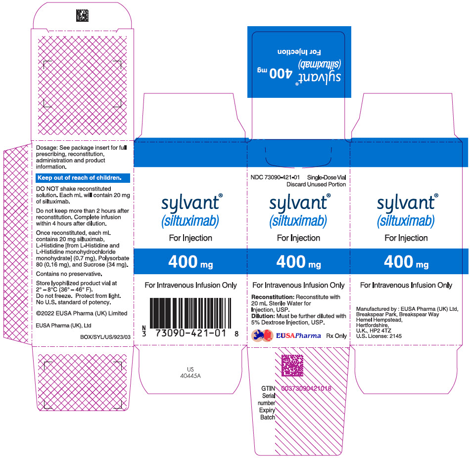 PRINCIPAL DISPLAY PANEL - 400 mg Vial Box