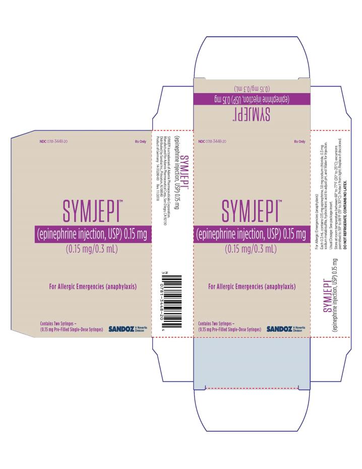 2-pack Inner Carton 0.15 mg