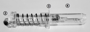 syringe after use