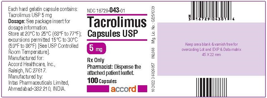 5 mg 100 CAPSULES