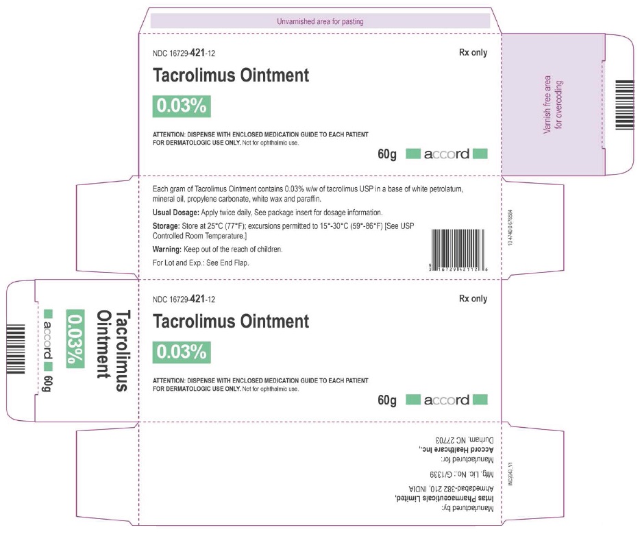 Tacrolimus Ointment-0.03%-60g Box