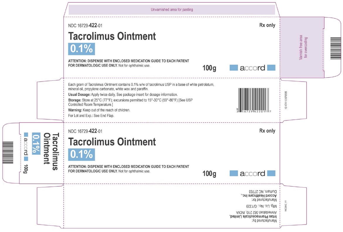 Tacrolimus Ointment-0.1%-100g Box