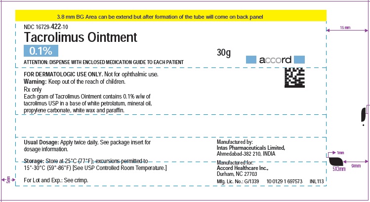Tacrolimus Ointment-0.1%-30g Foil