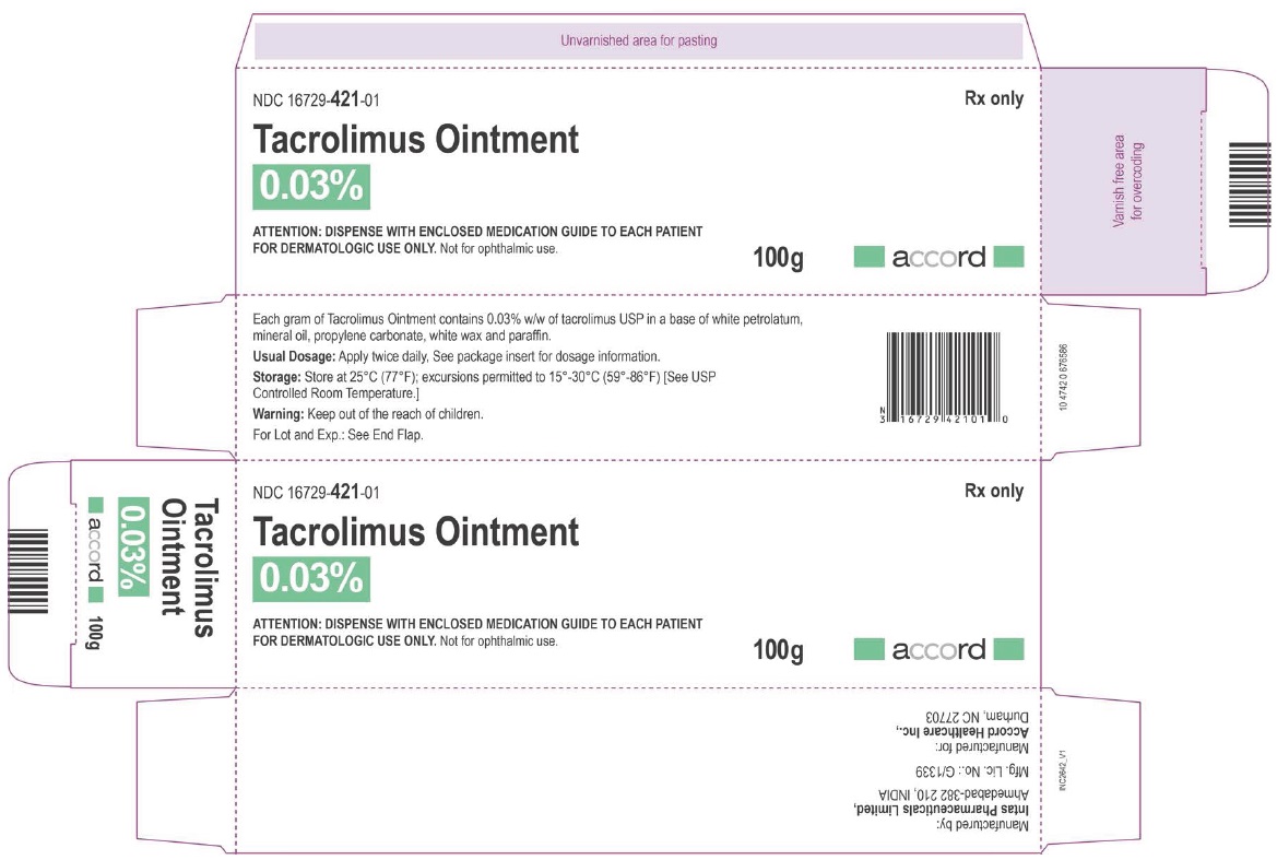 Tacrolimus Ointment-100g Box