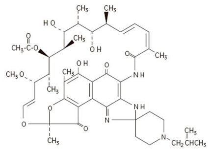 Rifabutin Chemical Structure