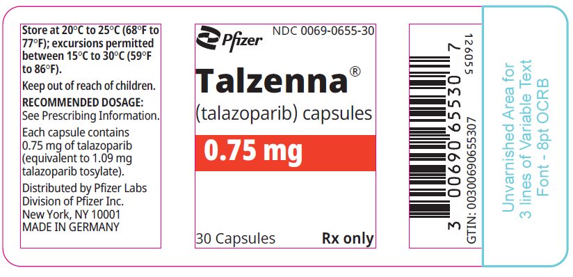 PRINCIPAL DISPLAY PANEL - 0.75 mg Capsule Bottle Label