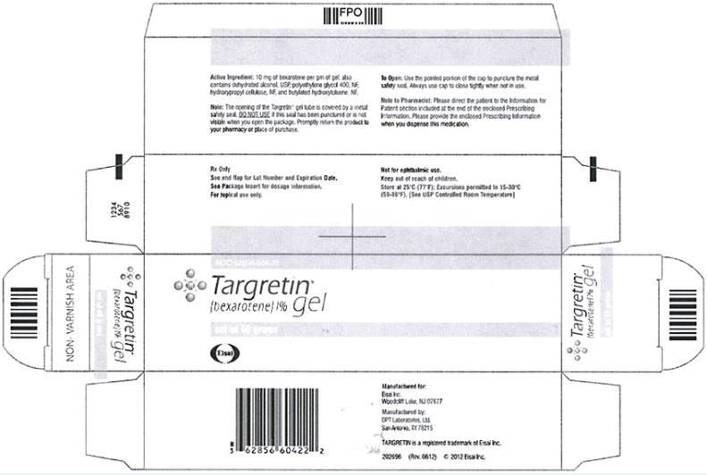 PRINCIPAL DISPLAY PANEL
NDC 62856-604-22
Targretin®
(bexarotene) 1% gel 
