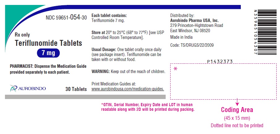 PACKAGE LABEL-PRINCIPAL DISPLAY PANEL - 7 mg - (30 Tablets Bottle)