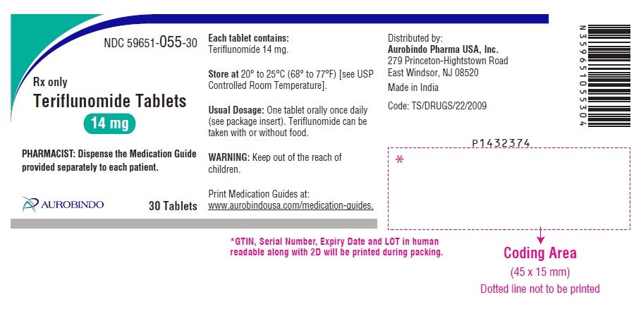 PACKAGE LABEL-PRINCIPAL DISPLAY PANEL - 14 mg - (30 Tablets Bottle)