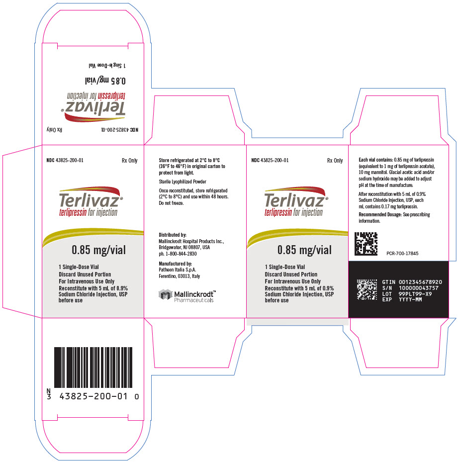 PRINCIPAL DISPLAY PANEL - 0.85 mg Vial Carton