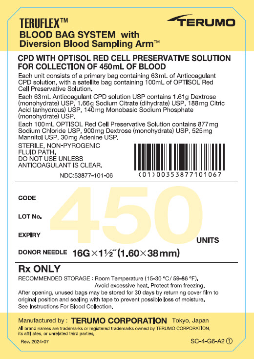 PRINCIPAL DISPLAY PANEL - 450 mL Bag Blister Pack Case Label