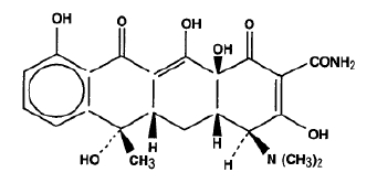 Tetracycline Structural Formula