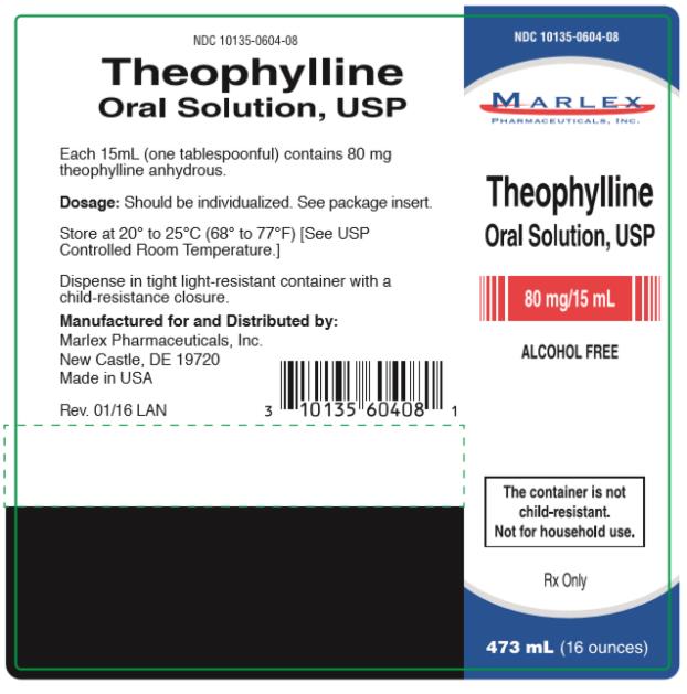 NDC 10135-0604-08
Theophylline
Oral Solution, USP
80 mg/ 15 mL
