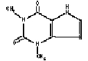 Theophylline Extended Release Structural Formula