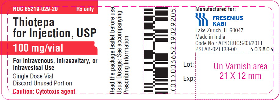 Package Label – Principal Display Panel – 100 mg – Vial Label
