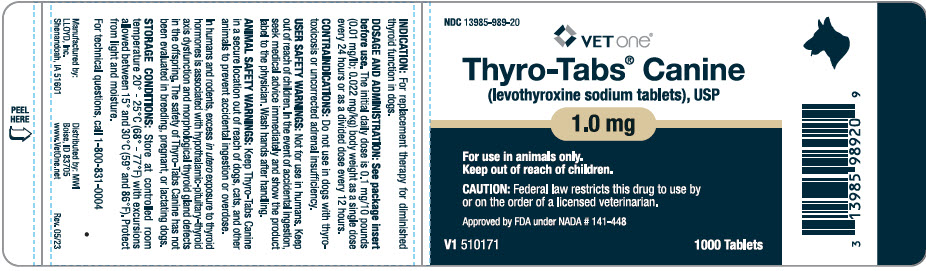 PRINCIPAL DISPLAY PANEL - 1.0 mg Tablet Bottle Label