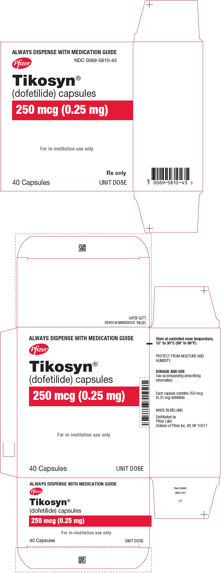 PRINCIPAL DISPLAY PANEL - 0.25 mg Capsule Blister Pack Carton