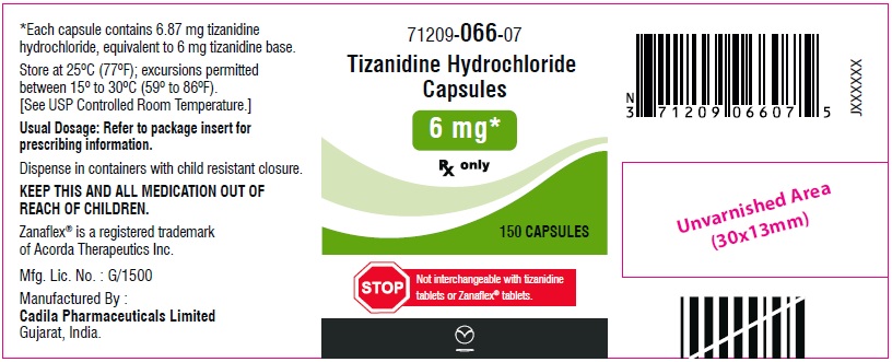 tizanidine-spl-container-label-6mg-150cap