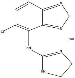 Tizanidine-structure