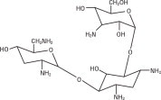 Structural Formula for Tobramycin
