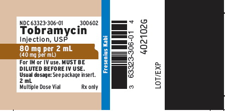 PACKAGE LABEL – PRINCIPAL DISPLAY – Tobramycin 2 mL Multiple Dose Vial Label
