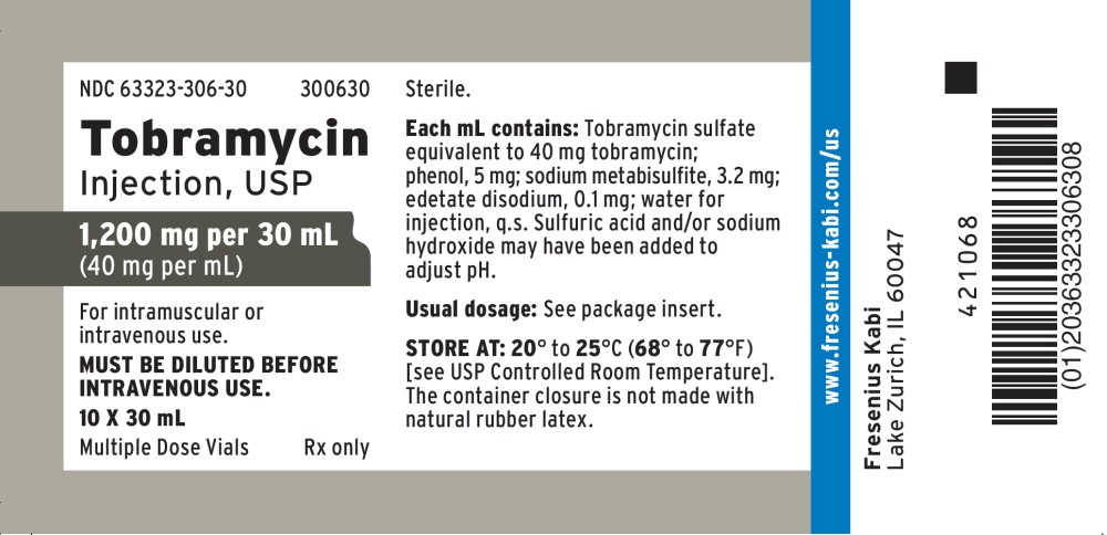 PACKAGE LABEL – PRINCIPAL DISPLAY – Tobramycin 30 mL Multiple Dose Tray Label
