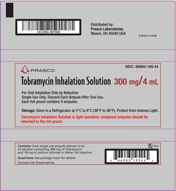 Tobramycin Inhalation Solution foil pouch