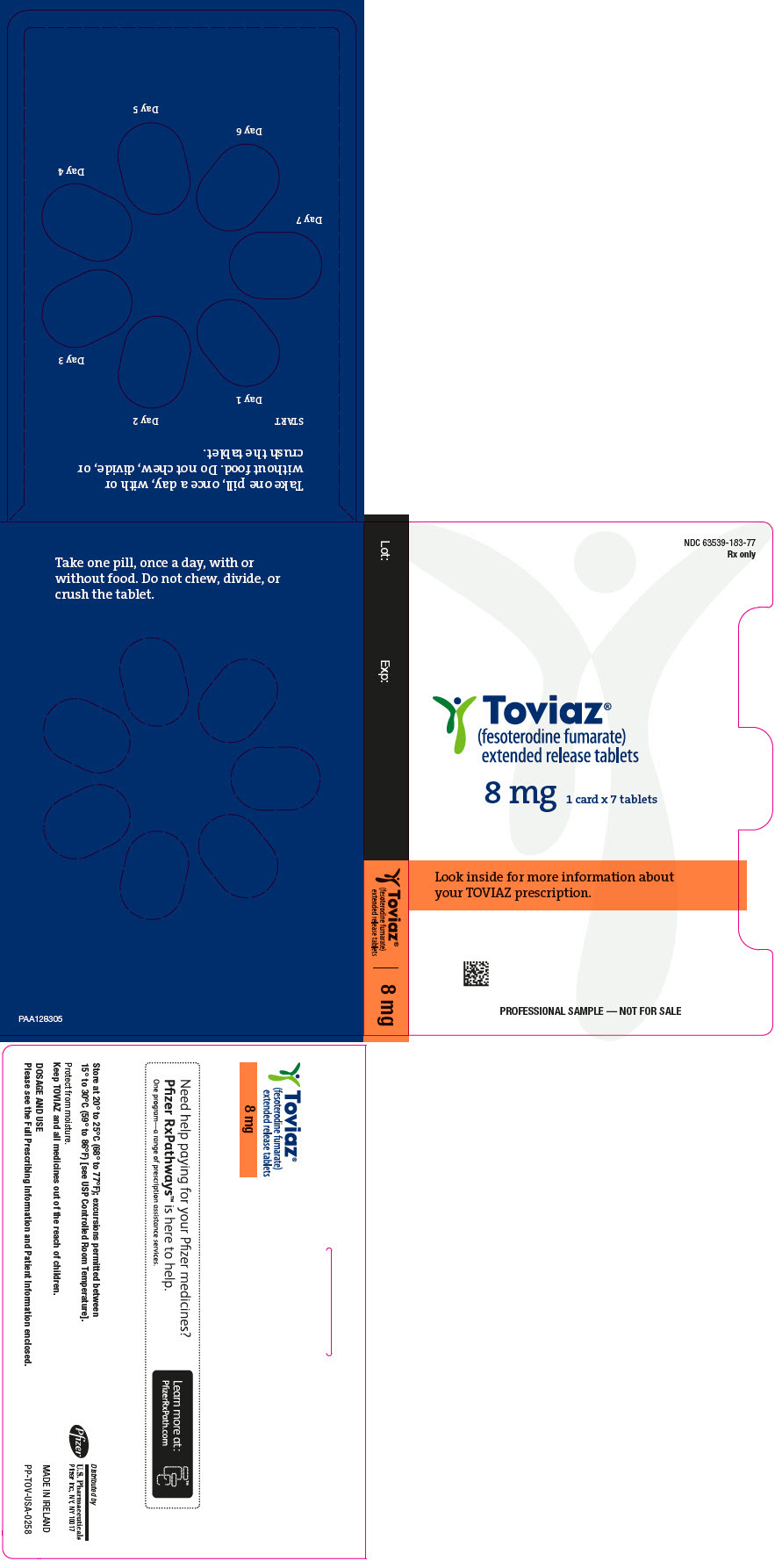 PRINCIPAL DISPLAY PANEL - 8 mg Tablet Blister Pack - PAA128305