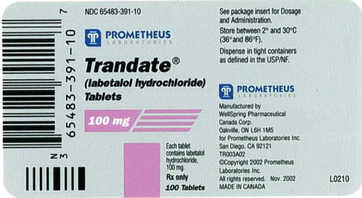 100 mg 100ct Bottle Label

