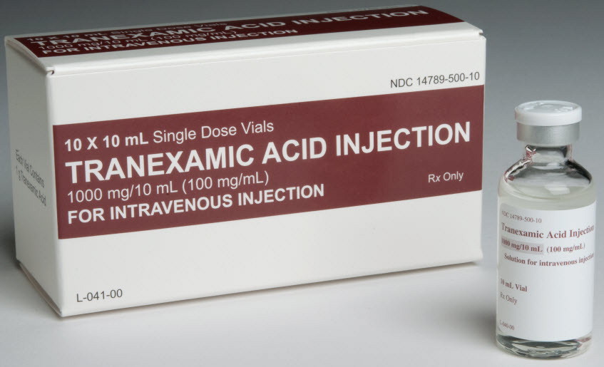 Tranexamic Acid Injection 10 mL Box Label