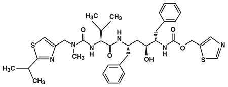 ritonavir molecular structure