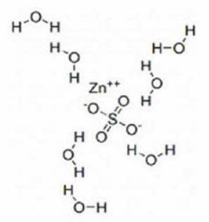 Zinc Sulfate Structural Formula