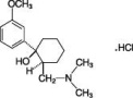 tramadol hydrochloride structural formula